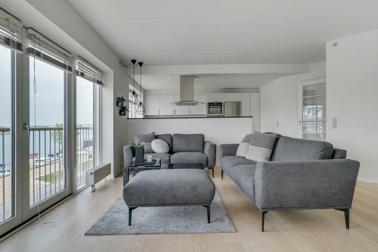 Luxury City Center Harbour Apartment 2 Bedroom Sønderborg Zewnętrze zdjęcie